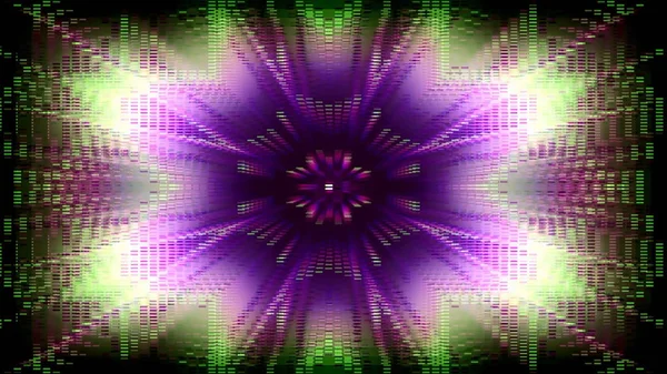 Abstrakte Kaleidoskopische Lichter Hintergrund — Stockfoto