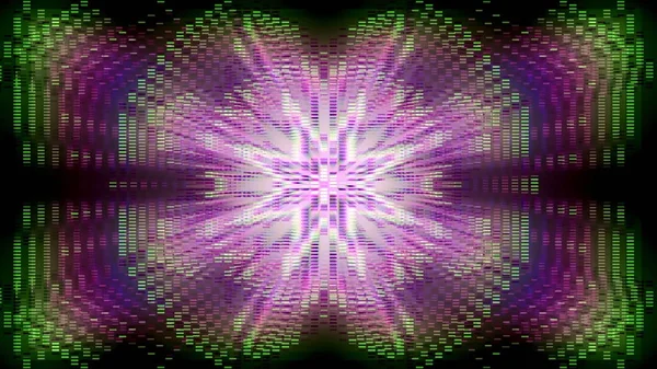 Abstrakte Kaleidoskopische Lichter Hintergrund — Stockfoto