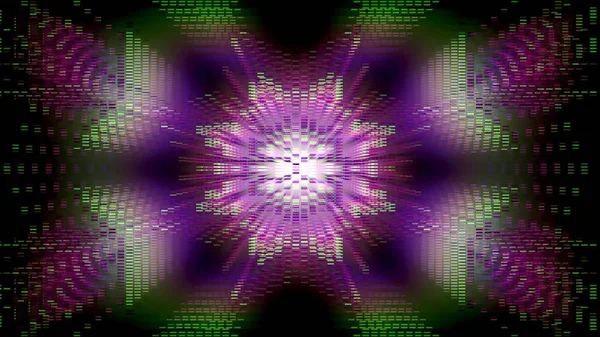 Abstrakte Kaleidoskopische Lichter Hintergrund — Stockfoto