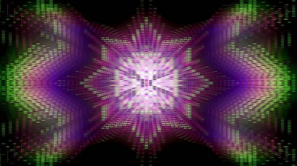 Abstrakte Kaleidoskopische Lichter Hintergrund — Stockfoto