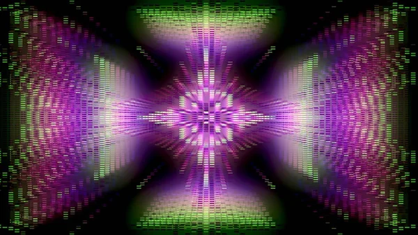 Abstrakte Kaleidoskopische Lichter Hintergrund — Stockfoto