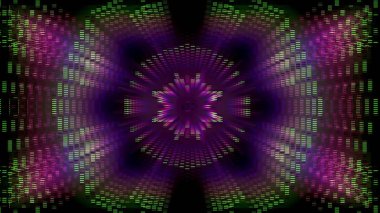 Soyut kaleydoskopik ışıklar arka plan