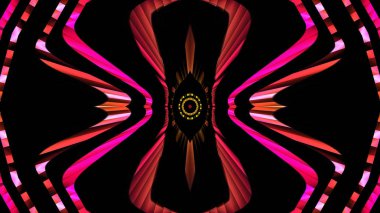 Tv şovları, konserler, müzik korumaları için soyut kaleydeskopik arka plan.