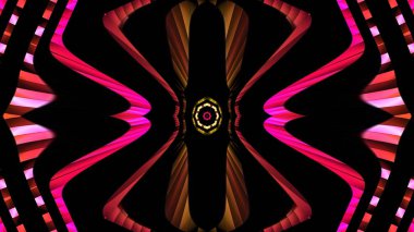 Tv şovları, konserler, müzik korumaları için soyut kaleydeskopik arka plan.