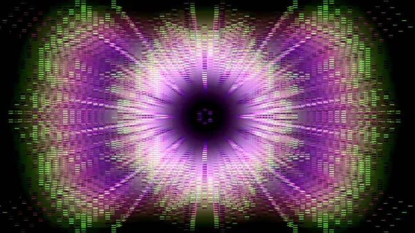 Abstrakte Kaleidoskopische Lichter Hintergrund — Stockfoto