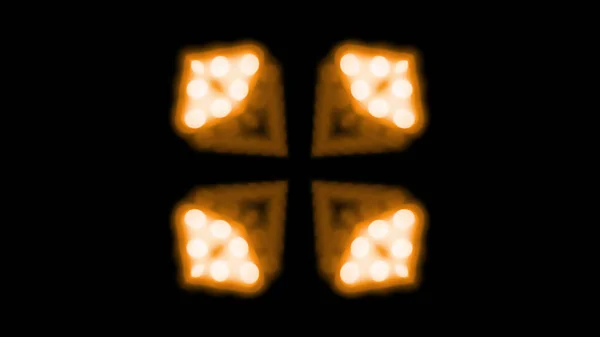 Abstrakte Kaleidoskopische Lichter Hintergrund — Stockfoto