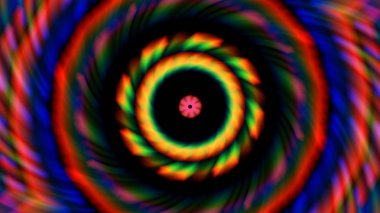 Dönen renkli prizmatik ışıklar arka plan