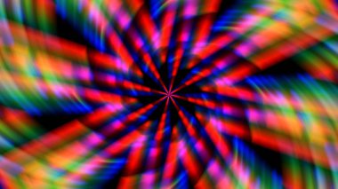 Dönen renkli prizmatik ışıklar arka plan