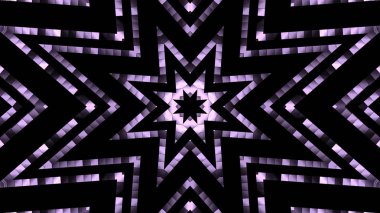 Tv şovları, konserler, müzik korumaları için soyut kaleydeskopik arka plan.