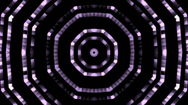 Tv şovları, konserler, müzik korumaları için soyut kaleydeskopik arka plan.