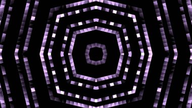 Tv şovları, konserler, müzik korumaları için soyut kaleydeskopik arka plan.