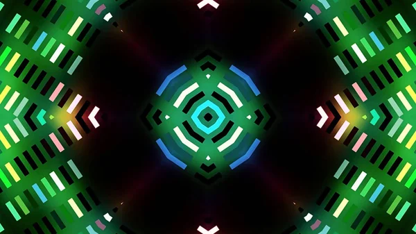 Abstrakte Kaleidoskopische Lichter Hintergrund — Stockfoto