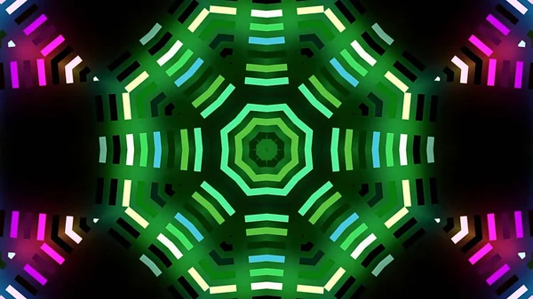 Abstract Kaleidoscopic Lights Background — Stock Photo, Image