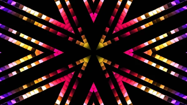 Abstract Kaleidoscopic Lights Background — Stock Photo, Image