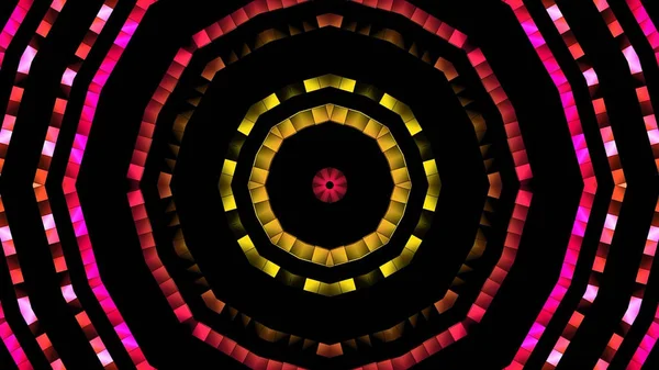 Abstract Kaleidoscopic Lights Background — Stock Photo, Image