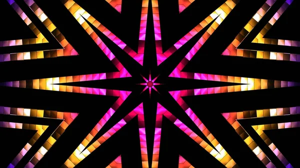 Abstract Kaleidoscopic Lights Background — Stock Photo, Image