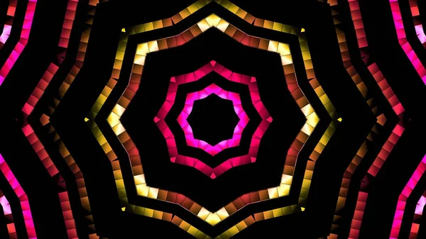 Abstract Kaleidoscopic Lights Background — Stock Photo, Image