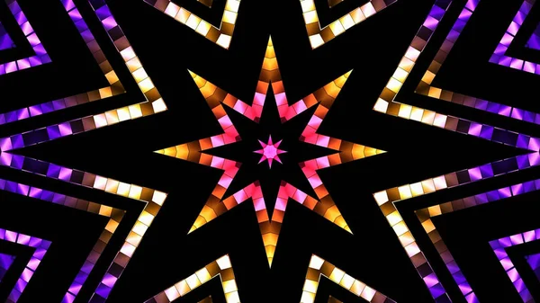 Abstract Kaleidoscopic Lights Background — Stock Photo, Image