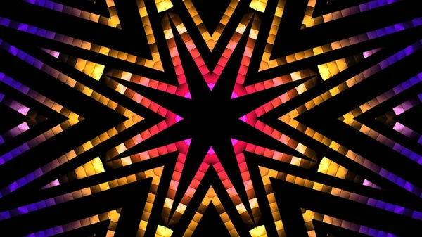 Abstract Kaleidoscopic Lights Background — Stock Photo, Image