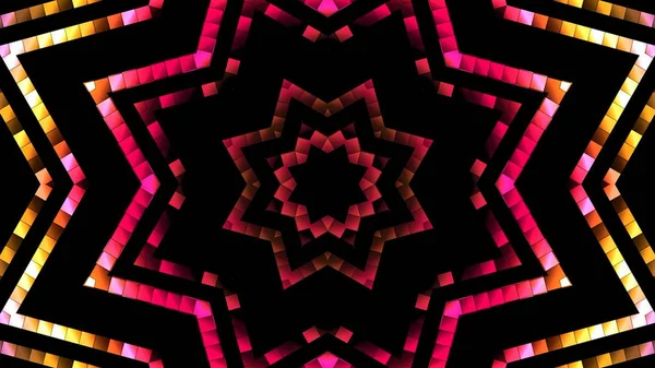 Abstract Kaleidoscopic Lights Background — Stock Photo, Image