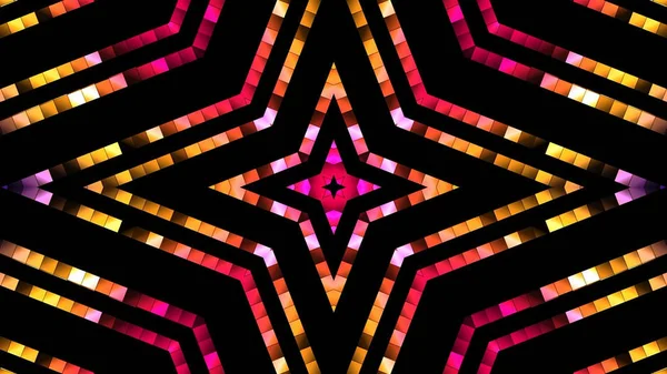 Abstract Kaleidoscopic Lights Background — Stock Photo, Image