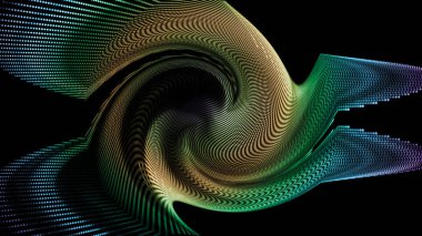 Soyut fütüristik arka plan şekilleri