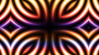 Soyut kaleydoskopik ışıklar arka plan