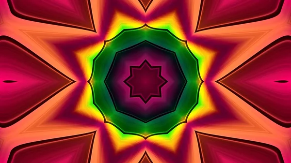 Abstrakte Kaleidoskopische Lichter Hintergrund — Stockfoto