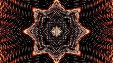 Soyut kaleydoskopik ışıklar arka plan