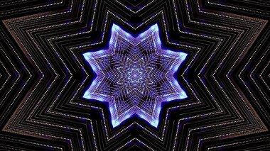 Soyut kaleydoskopik ışıklar arka plan