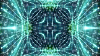 Soyut kaleydoskopik ışıklar arka plan