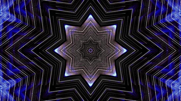 Abstrakte Kaleidoskopische Lichter Hintergrund — Stockfoto