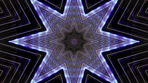 Abstrakte Kaleidoskopische Lichter Hintergrund — Stockfoto