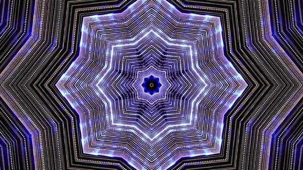 Abstrakte Kaleidoskopische Lichter Hintergrund — Stockfoto