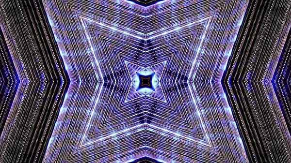 抽象的な万華鏡の光の背景 — ストック写真