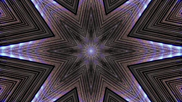 Abstrakte Kaleidoskopische Lichter Hintergrund — Stockfoto