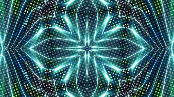 Abstract Kaleidoscopic Lights Background — Stock Photo, Image