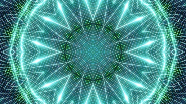 Abstract Kaleidoscopic Lights Background — Stock Photo, Image