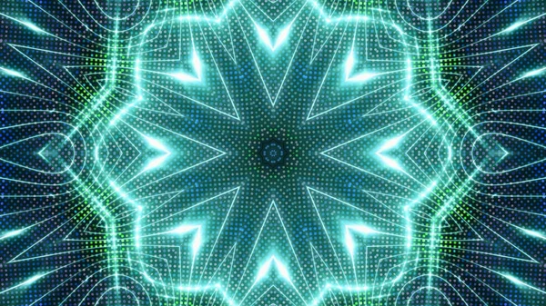 Abstract Kaleidoscopic Lights Background — Stock Photo, Image