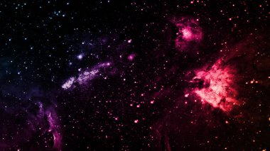 Yıldız alanı arka planı - uzay bulutsusu