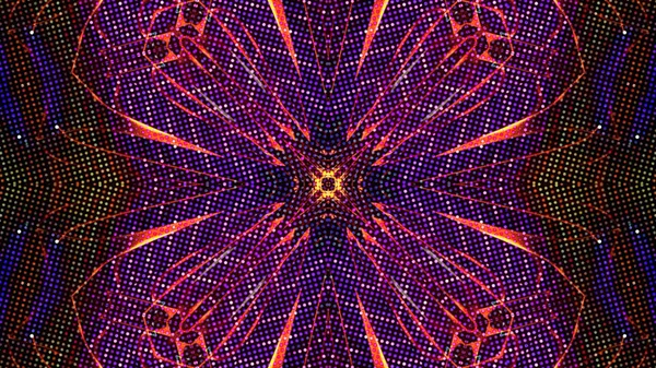 Abstract Kaleidoscopic Lights Background — Stock Photo, Image