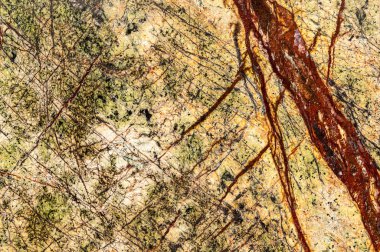 Kahverengi damarlı arka plan doğal taş mermer