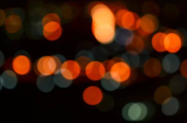 Işık Bokeh arka planını renklendirin 