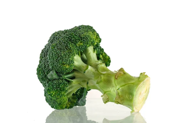 Fresh Vegetable Broccoli White Background — Stock Photo, Image