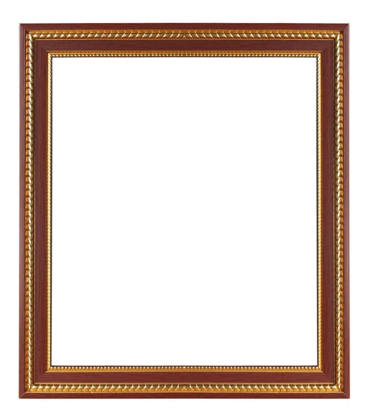 Vintage Frame Geïsoleerd Wit — Stockfoto