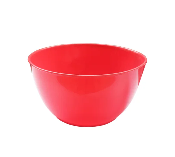 Plastic Bowl White Background — Stock Photo, Image