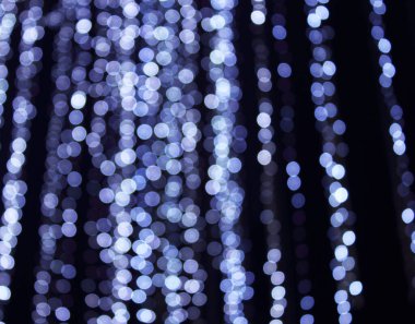 Arka plan olarak Bokeh üzerindeki ışıklar