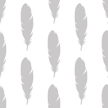 Tüy Dikişsiz desen gri renklerde