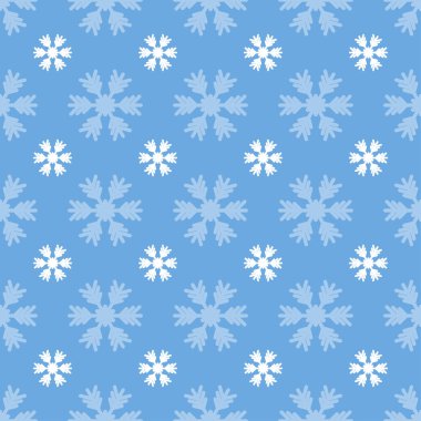 Mavi kar taneleri ile Seamless Modeli