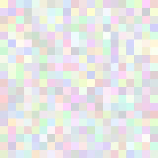Arrière-plan de la mosaïque de carrés de lumière de couleur art — Image vectorielle